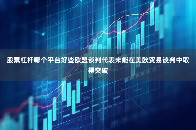 股票杠杆哪个平台好些欧盟谈判代表未能在美欧贸易谈判中取得突破