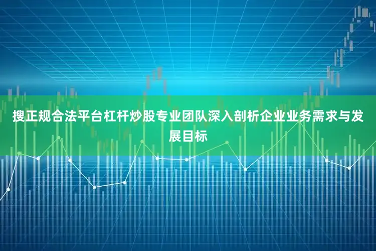 搜正规合法平台杠杆炒股专业团队深入剖析企业业务需求与发展目标